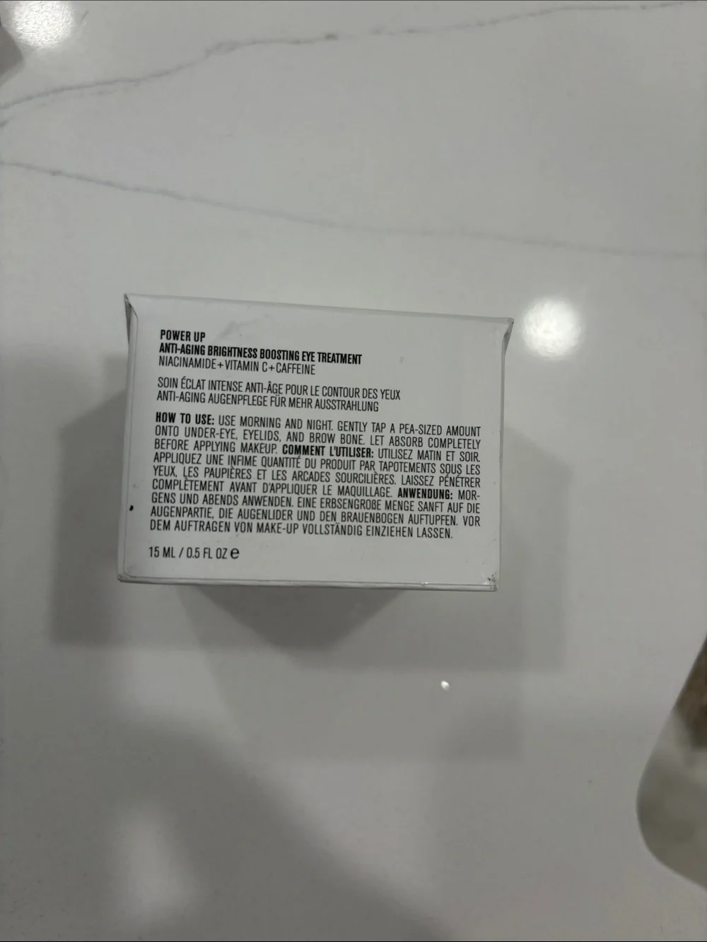 IL MAKIAGE Power Up Skin Cream — White with Black Text